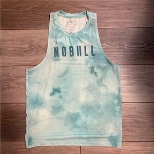 NOBULL Aqua Tie-Dye Tank